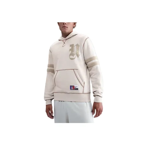 Nike Clothing Бежевый Мужской Свитшот