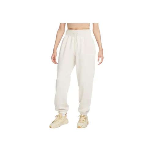NIKE Белые Женские Повседневные Брюки