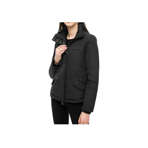ARMANI JEANS Черные Женские Пуховики