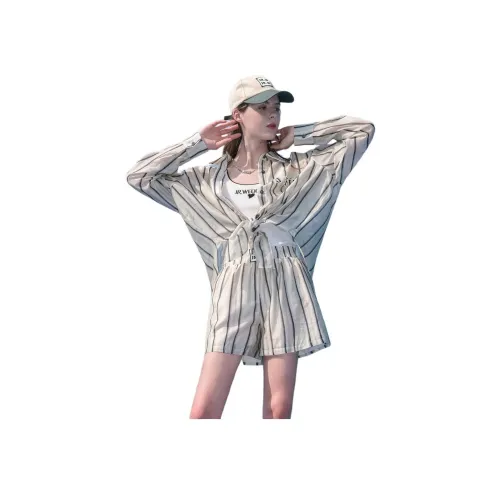 JORYAweekend Повседневные шорты Женские Полосы