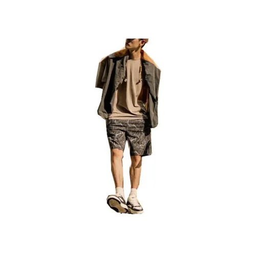 Anta X Robert Geller Дизайнер Co Коллекция Прозрачный Туманно-серый Мужские Куртки