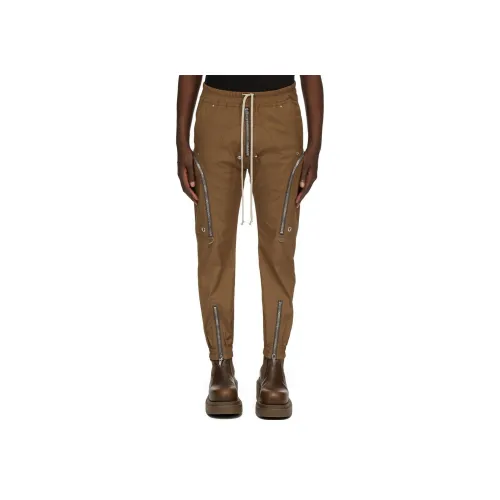 RICK OWENS совместный бренд RO Повседневные брюки Мужской Бобовый