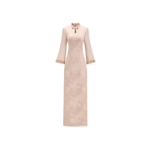 ZUKIZUKI Длинное платье с длинными рукавами женское