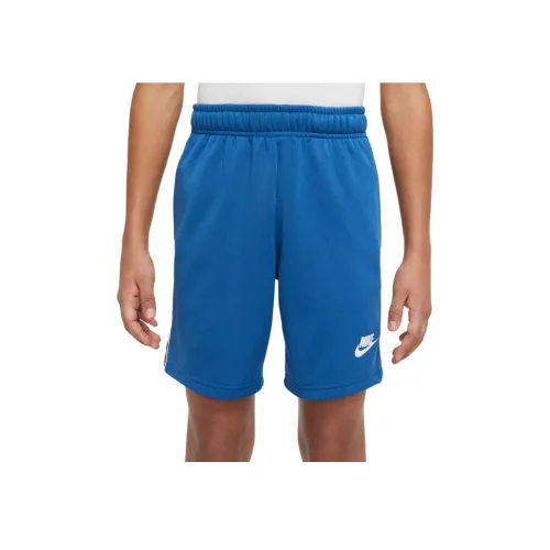 nike Повседневные шорты для детей синий и белый