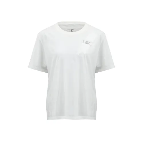 MM6 Maison Margiela совместная брендированная рубашка Женская Белая