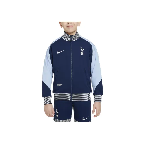 nike Куртки Пальто Синий Кобальтовое блаженство Белый Подростки