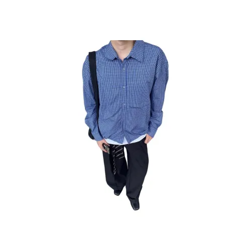 CORNILOT Синий Унисекс Рубашки