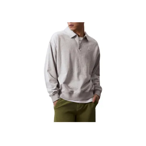 Calvin Klein P01 Pearl Gray Мужские Свитшоты