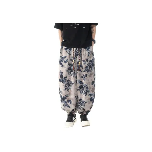 GOODHENLCE Ледяной синий Многоцветный Унисекс Повседневные брюки