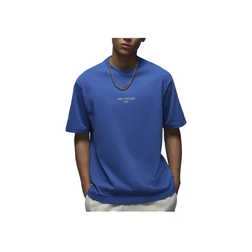 Nike Blue Men's T-Shirts Найк Синий Мужские Футболки