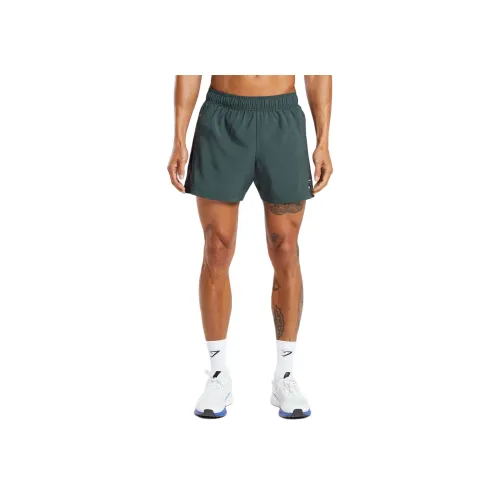 GYMSHARK Туманный зеленый Мужские спортивные шорты
