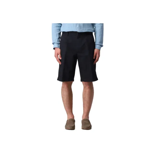 Ermenegildo Zegna Blue Men's Casual Shorts Эргенжильдо Зегна Синий Мужской Повседневный Шорты