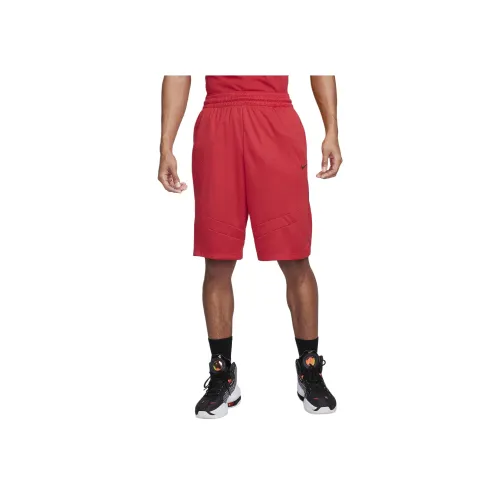 nike Icon Баскетбольные шорты Мужские Университетский красный