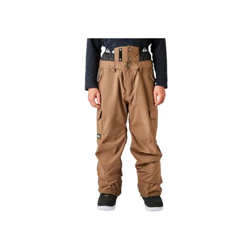 Quiksilver Коричневые Мужские Лыжные Штаны
