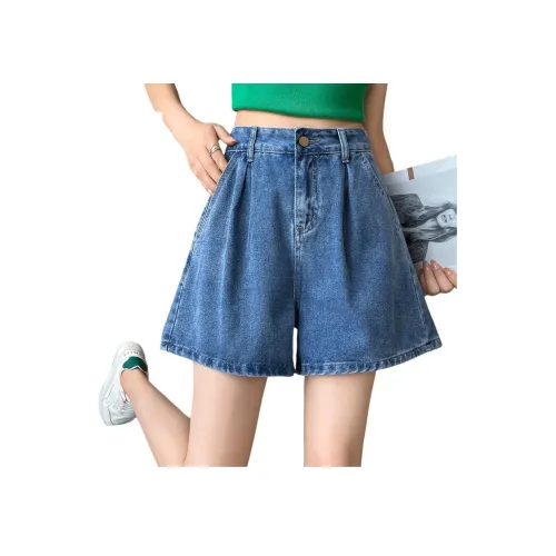 JEANSWEST Джинсовые шорты Женские Синие