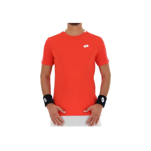 LOTTO Red Men's T-Shirts LOTTO Красные Мужские Футболки