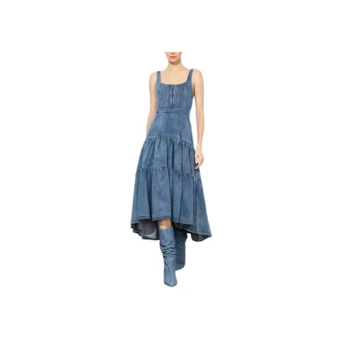 ALICE+OLIVIA Blue Женские Платья без рукавов