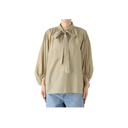 PLAGE FW24 Рубашка Женская Светлый Умбра