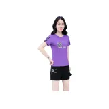 Set (Purple Top + Black Bottom)  
Комплект (Фиолетовый Топ + Черный Низ)