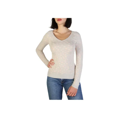 ARMANI JEANS SS22 Свитер Женский Светлый Умбра