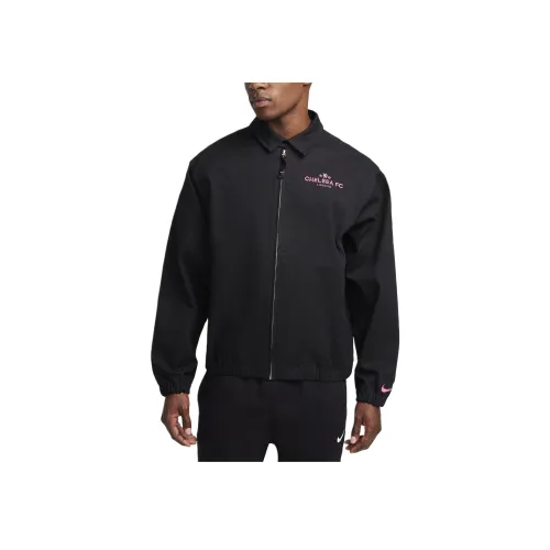 nike Chelsea FC Куртки и Пальто Мужской Черный Розовый