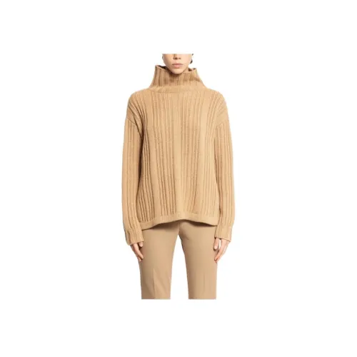 MaxMara Бежевые Женские Свитеры