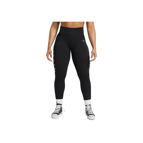 GYMSHARK Черные Женские Леггинсы