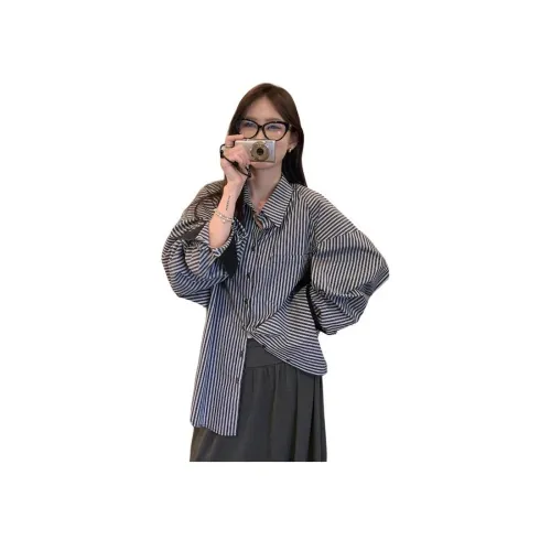 MUCCHIC Черные Женские Рубашки