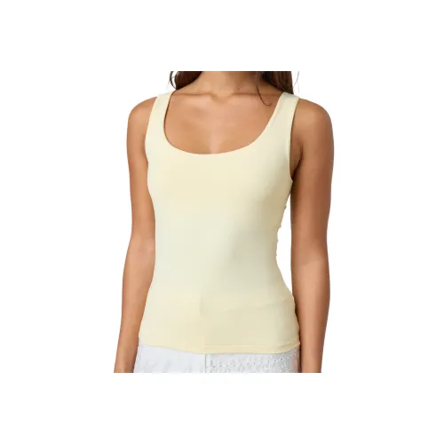 GLASSONS Светло-желтые женские майки
