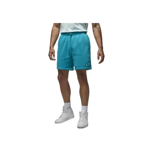 Jordan Brooklyn Fleece Повседневные шорты Мужские Aqua Blue