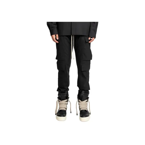 Rick Owens RO Карго Брюки Мужские Черные