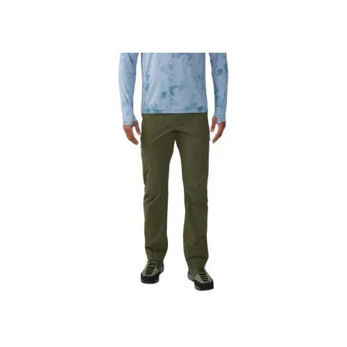 MOUNTAIN HARDWEAR Зеленые Мужские Повседневные Штаны