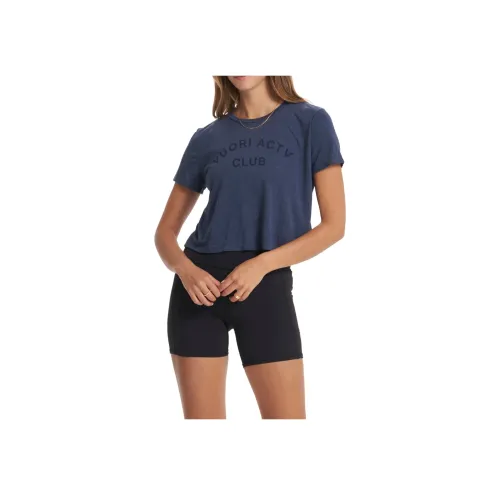 Vuori Морской Синий/Темно-синий Heather Женские T-рубашки