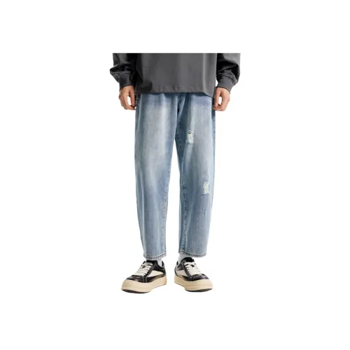 VNHP Синий Мужской Джинсы