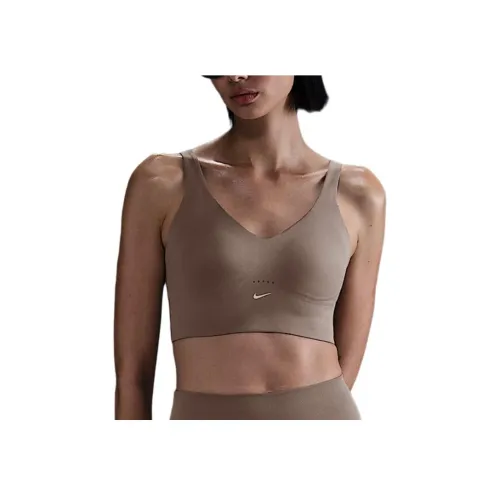 nike Спортивное белье Женское Норковое Коричневый