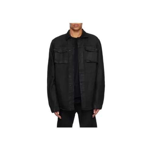 Boris Bidjan Saberi Черный Мужской Джинсовый Куртки