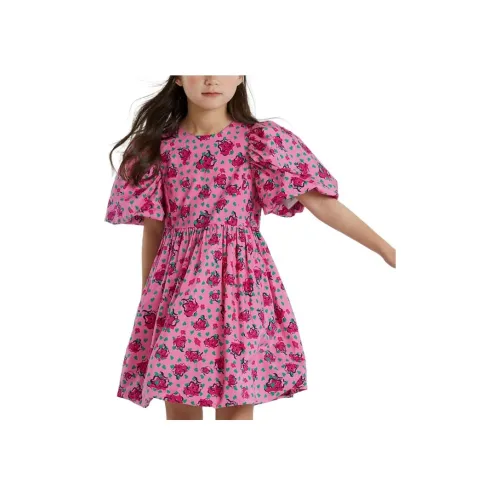 E.I Платье Smoothie Розовый зеленый Набор Дети Возраст 3-7 лет