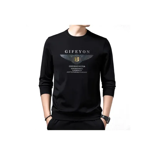 PIERRE CARDIN Черные Мужские Свитшоты