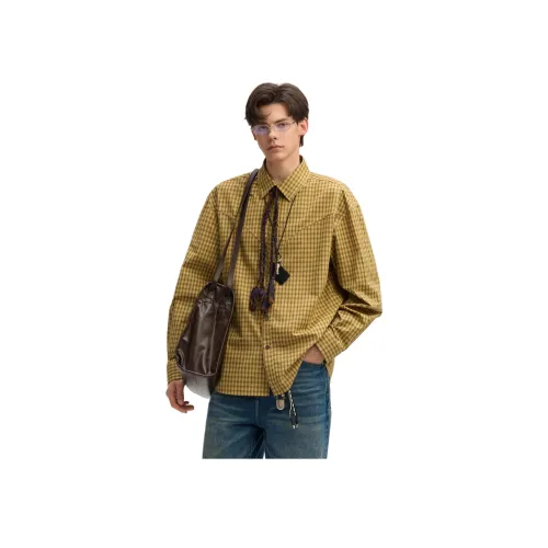 Lilbetter Желтая Унисекс Рубашка