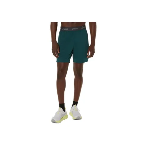 Asics Saxon Зеленый 300 Мужские Повседневные Шорты