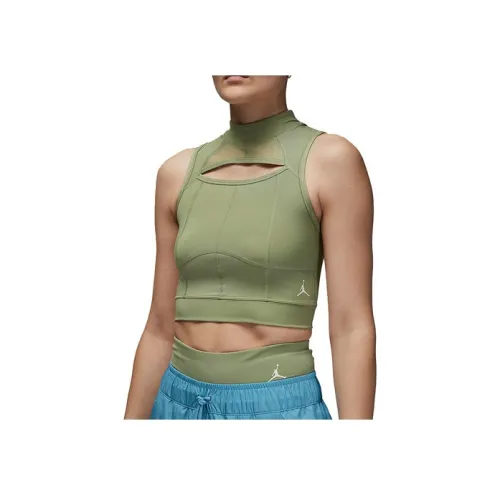 Jordan Green Женские Спортивные Майки Без Рукавов