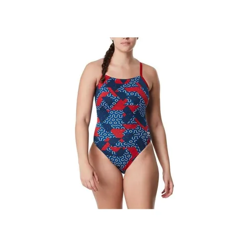 Speedo RUSE BLOCKS Flyback Ван-Пис Купальник Женские