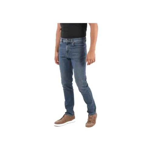 Ermenegildo Zegna Blue Men's Jeans  
Эргенжильдо Зегна Синий Мужской Джинсы