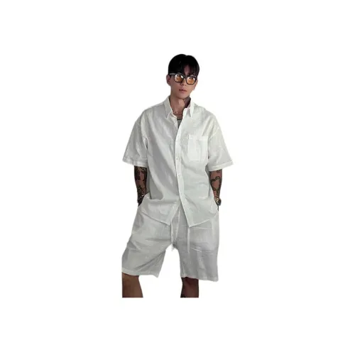 Freshclean Белая унисекс рубашка