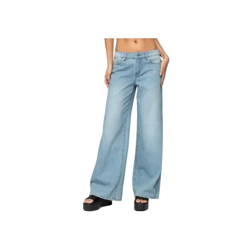 Edikted Ripley Потертый Низ Шов Джинсы Женские