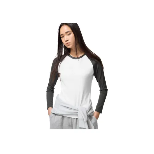 UNIQLO Реглан-рукав Т-рубашка Женская