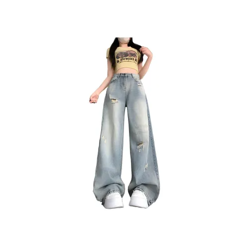 Humanism 1986 Синий Унисекс Джинсы