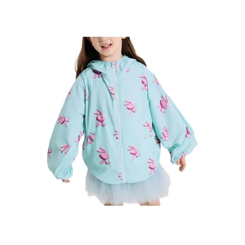 Woobaby Туристическая одежда SS25 Синий Записка Кролик Дети 3-7 лет