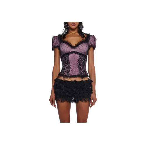 Dolls Kill T-Shirt Женская Розовая Розовая