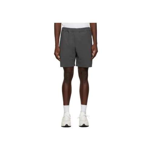 VINCE Темно-серые Мужские Повседневные Шорты